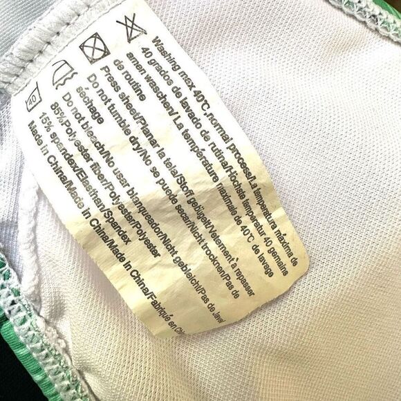 Ekouaer green leaf bikini top - Picture 8 of 8